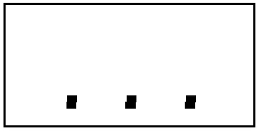 The 3 dots on the LCD during initialization
